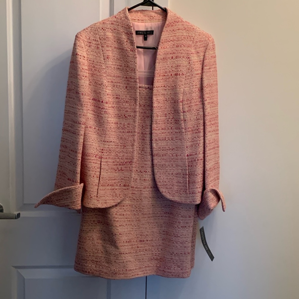 2 piece matching suit set business/ fancy